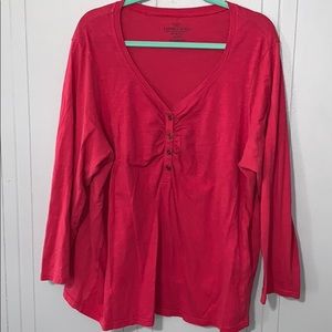 Faded Glory pink top